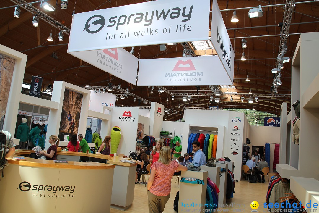 OutDoor Messe: Friedrichshafen am Bodensee, 12.07.2013
