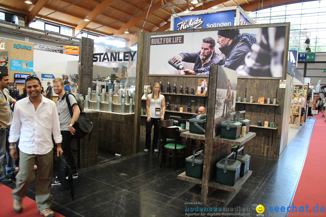 OutDoor Messe: Friedrichshafen am Bodensee, 12.07.2013