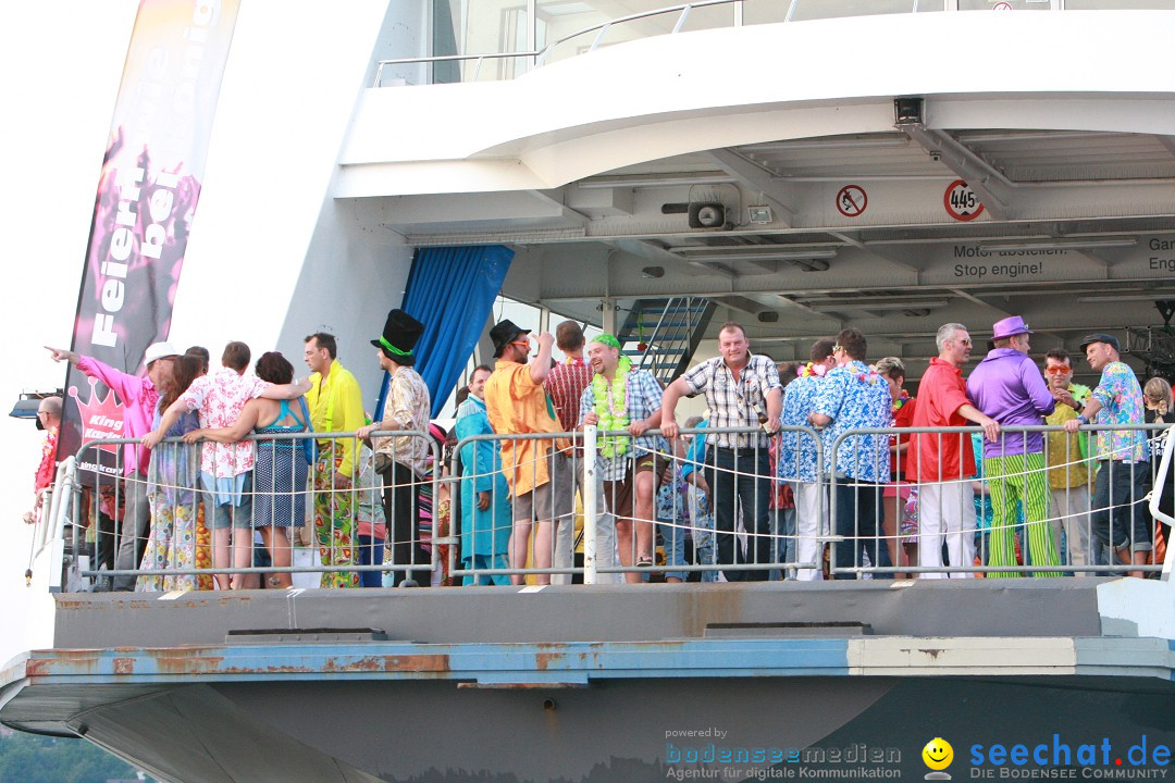 Schlagerboot XXL Papis Pumpels, Friedrichshafen am Bodensee, 13.07.2013