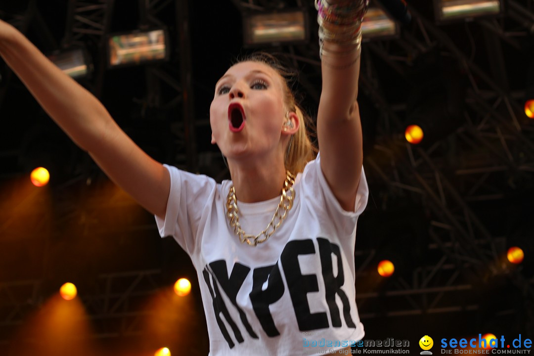 Lena + Glasperlenspiel am Hohentwielfestival: Singen, 18.07.2013