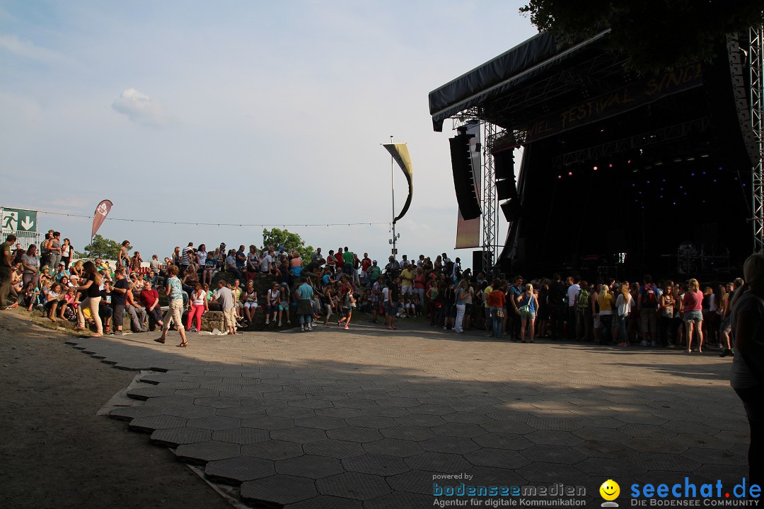 Lena + Glasperlenspiel am Hohentwielfestival: Singen, 18.07.2013