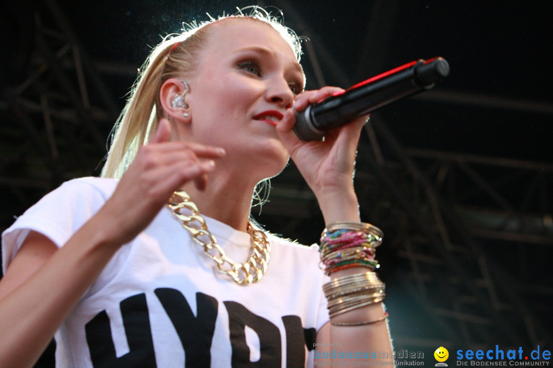 Lena + Glasperlenspiel am Hohentwielfestival: Singen, 18.07.2013