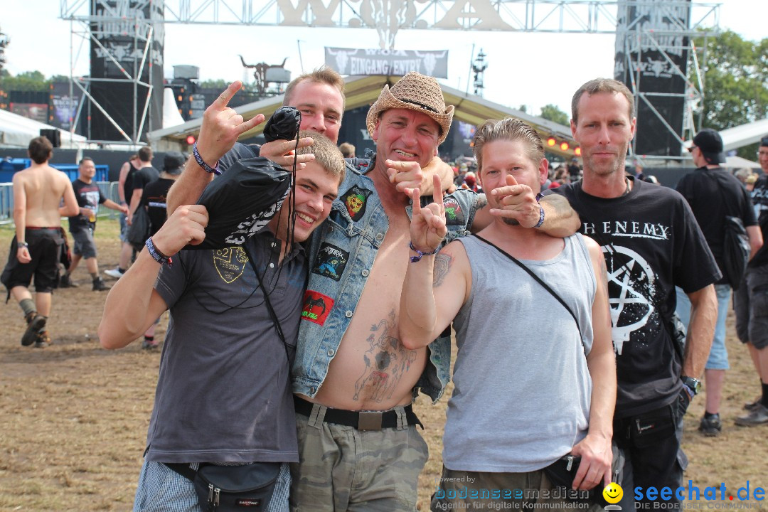 WACKEN W.O.A. Rammstein + Deep Purple: Wacken, 01.08.2013