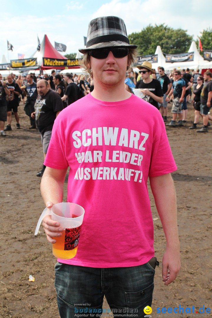 WACKEN W.O.A. Rammstein + Deep Purple: Wacken, 01.08.2013
