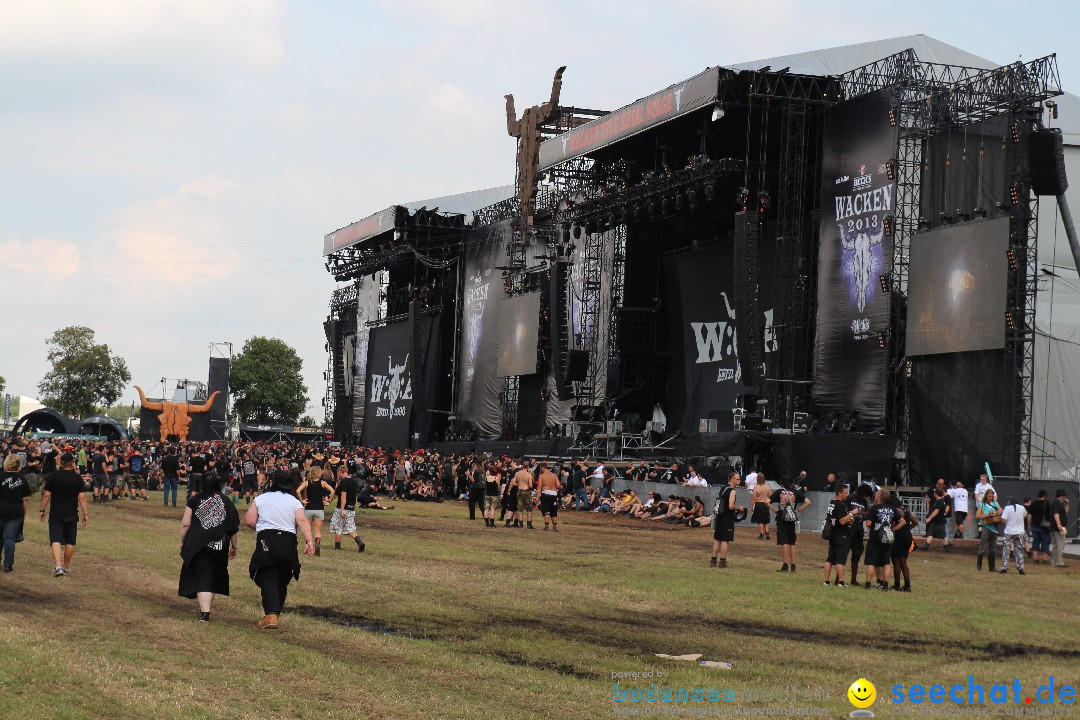 WACKEN W.O.A. Rammstein + Deep Purple: Wacken, 01.08.2013