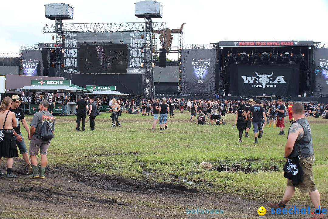 WACKEN W.O.A. Rammstein + Deep Purple: Wacken, 01.08.2013