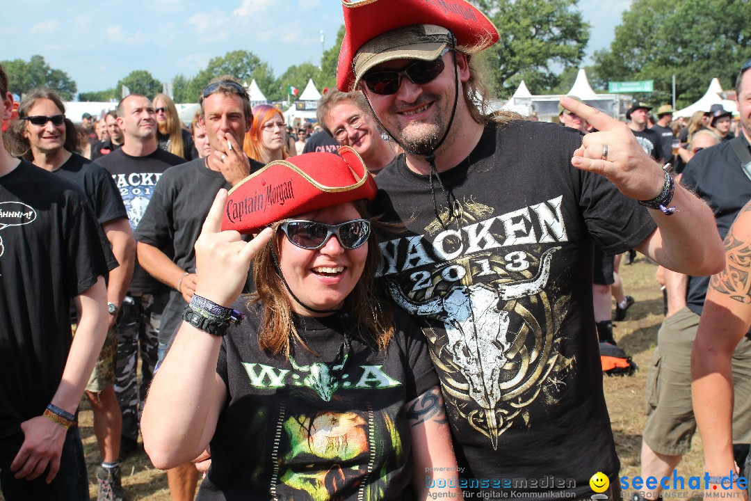 WACKEN W.O.A. Rammstein + Deep Purple: Wacken, 01.08.2013