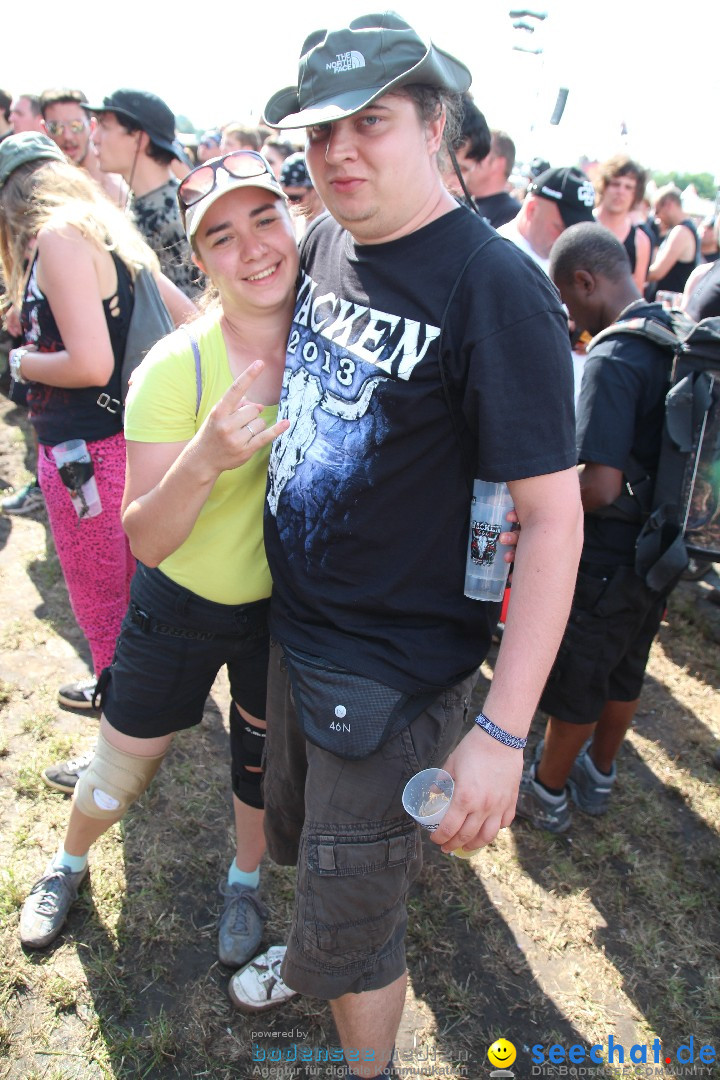 WACKEN W.O.A. Rammstein + Deep Purple: Wacken, 01.08.2013