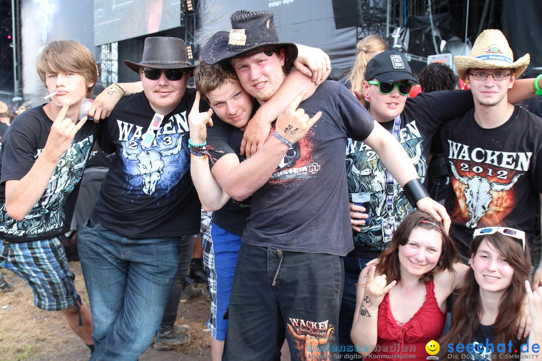 WACKEN W.O.A. Rammstein + Deep Purple: Wacken, 01.08.2013