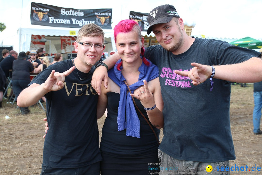 WACKEN W.O.A. Rammstein + Deep Purple: Wacken, 01.08.2013