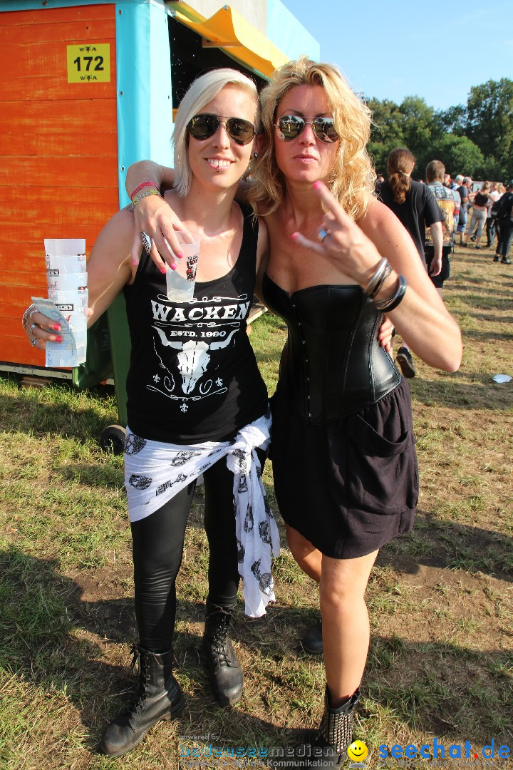 WACKEN W.O.A. Rammstein + Deep Purple: Wacken, 01.08.2013