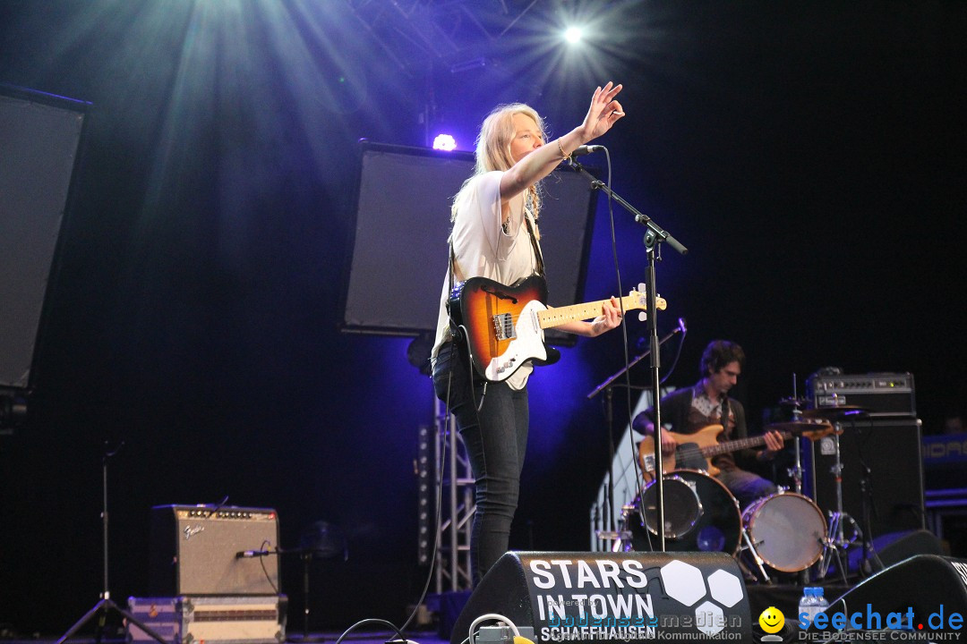 Stars in Town: 2CELLOS, LISSIE, KATIE MELUA: Schaffhausen, 08.08.2013