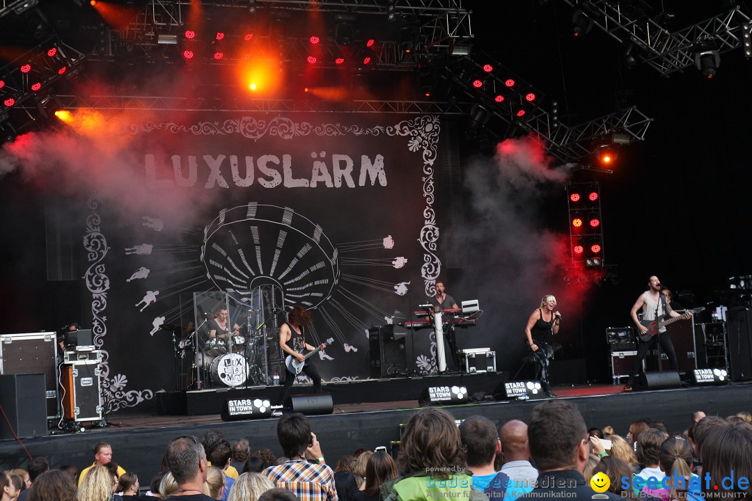 Stars in Town: LUXUSLAERM, SILBERMOND, 77 BOMBAY STREET: Schaffhausen, 09.0