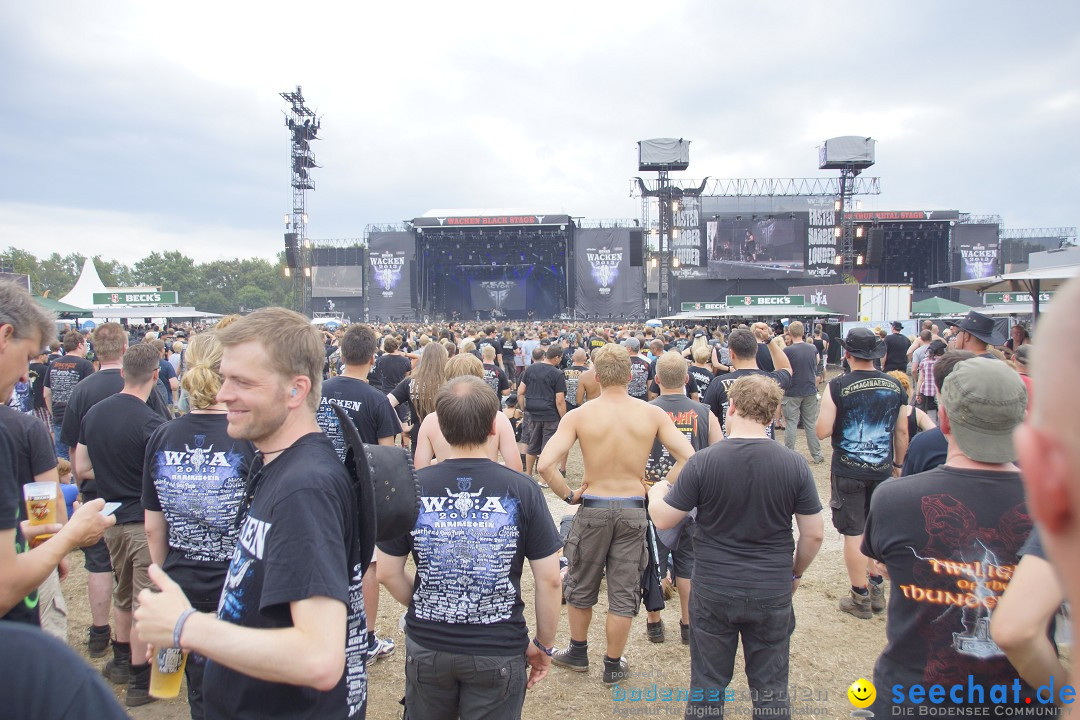 WACKEN W:O:A Biggest Heavy Metal Open Air in the world: Wacken, 03.08.2013