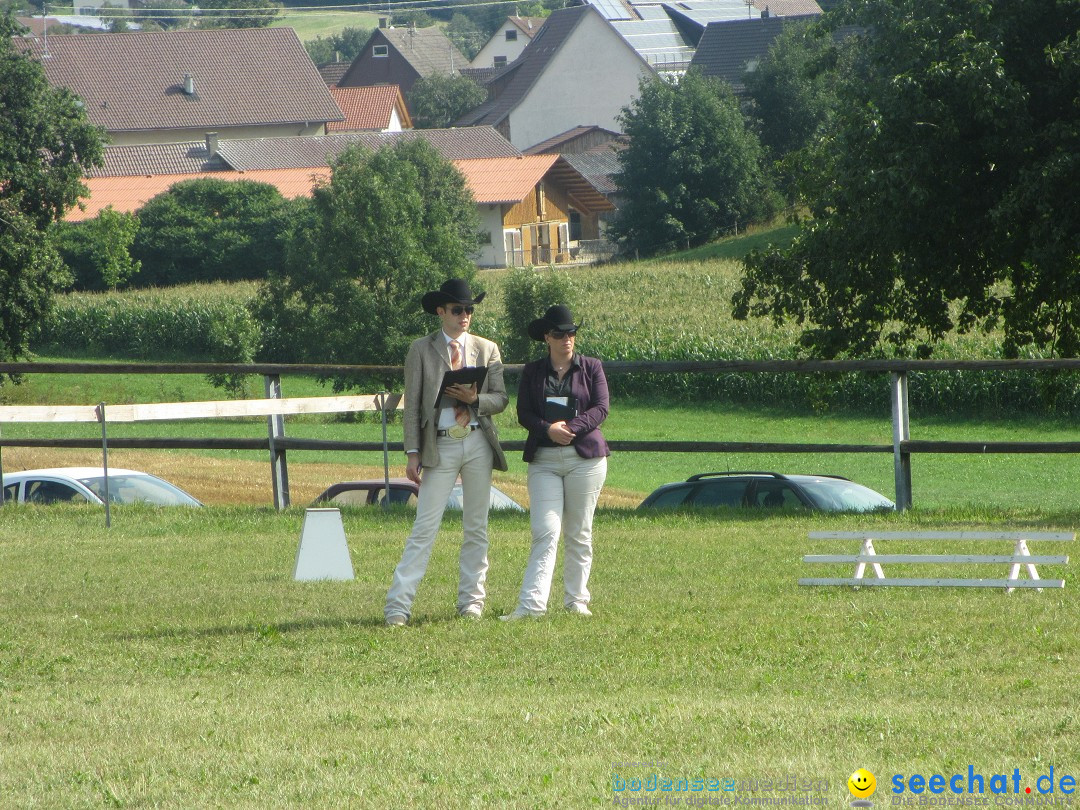 Westernreiter D-Turnier: Aach-Linz am Bodensee, 18.08.2013