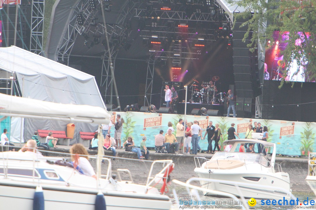 Summerdays Festival mit Joe Cocker+Krokus: Arbon am Bodensee, 23.08.2013