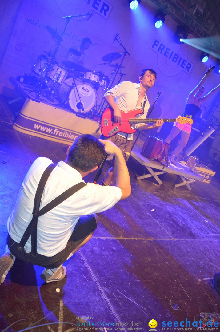 Bohlinger Sichelhenke - Partyband Freibier: Singen am Bodensee, 24.08.2013