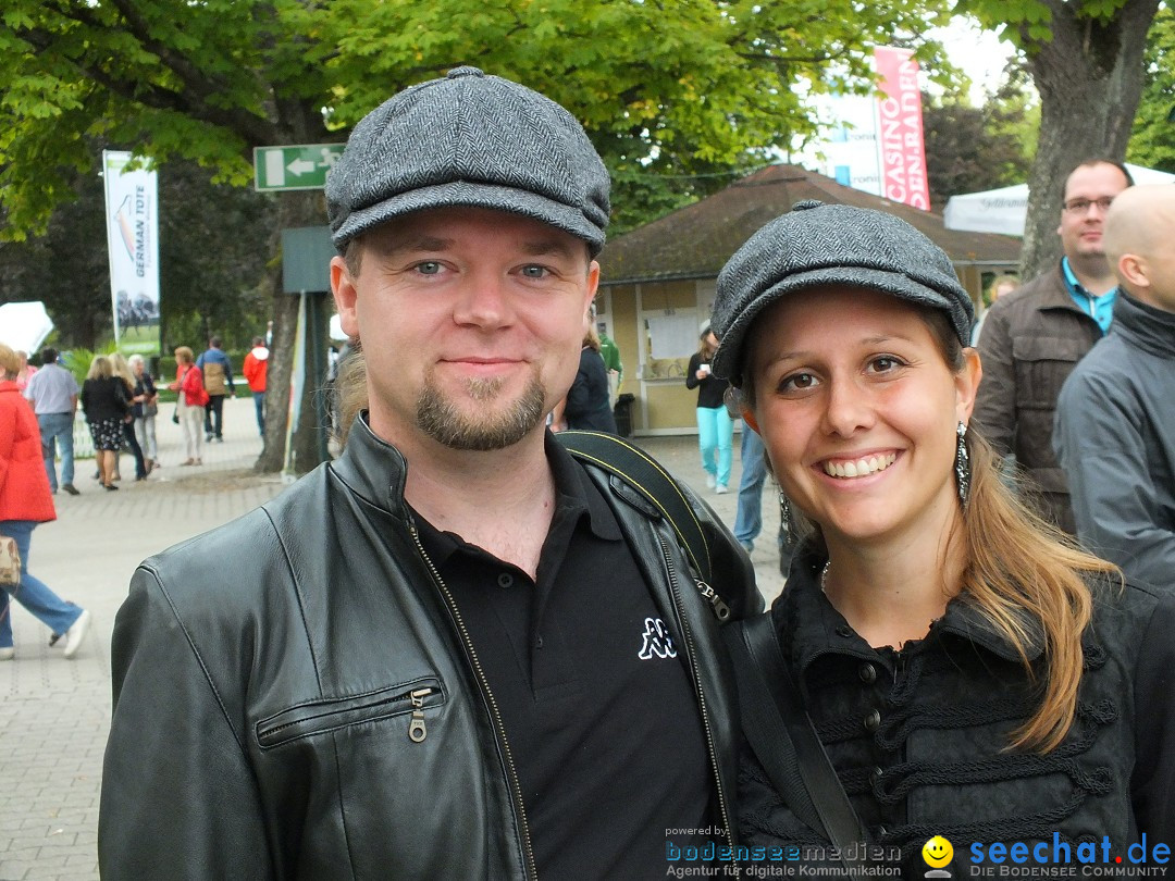 Pferderennen auf Galopprennbahn Iffezheim: Baden-Baden, 25.08.2013