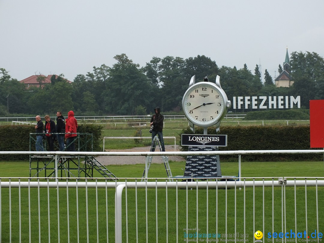 Pferderennen auf Galopprennbahn Iffezheim: Baden-Baden, 25.08.2013
