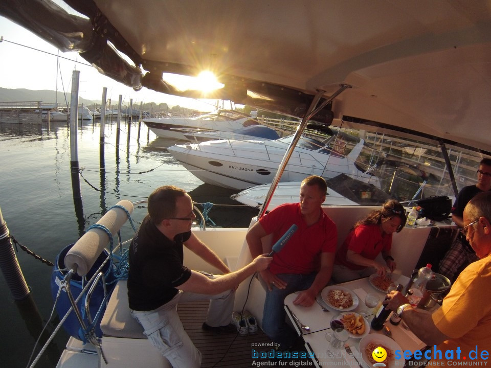 Bodenseequerung: Bruno Baumgartner: Bodman am Bodensee, 29.08.2013