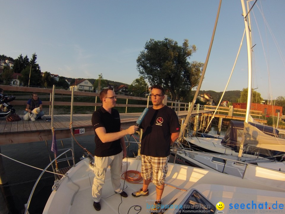 Bodenseequerung: Bruno Baumgartner: Bodman am Bodensee, 29.08.2013