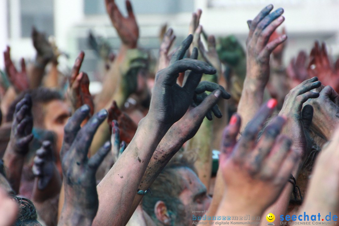 HOLI Festival of Colors mit DJ Antoine: Ravensburg am Bodensee, 31.08.2013