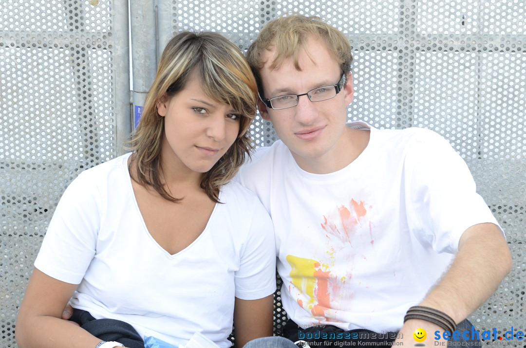 HOLI Festival of Colors mit DJ Antoine: Ravensburg am Bodensee, 31.08.2013