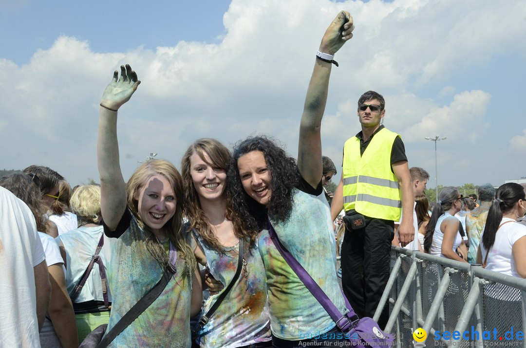 HOLI Festival of Colors mit DJ Antoine: Ravensburg am Bodensee, 31.08.2013