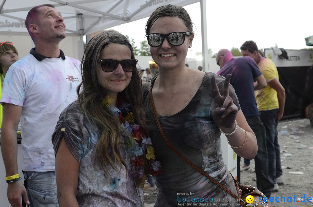HOLI Festival of Colors mit DJ Antoine: Ravensburg am Bodensee, 31.08.2013