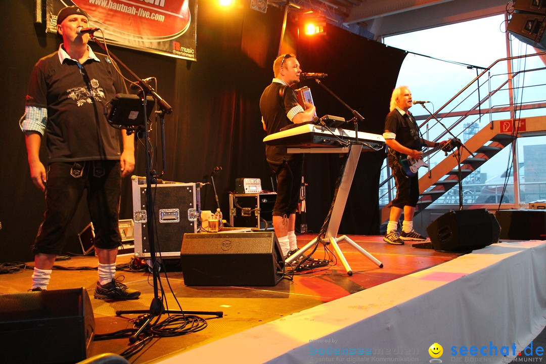 Wiesn-Boot XXL mit Hautnah live: Friedrichshafen am Bodensee, 07.09.2013
