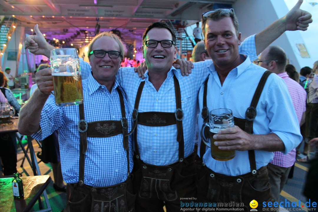 Wiesn-Boot XXL mit Hautnah live: Friedrichshafen am Bodensee, 07.09.2013