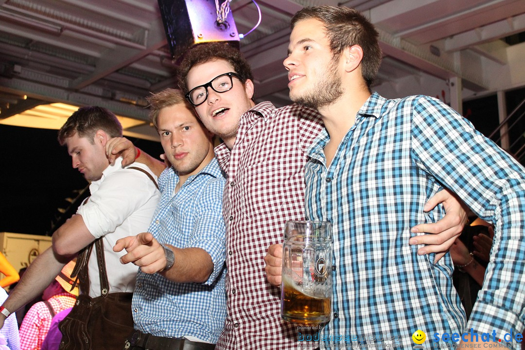 Wiesn-Boot XXL mit Hautnah live: Friedrichshafen am Bodensee, 07.09.2013
