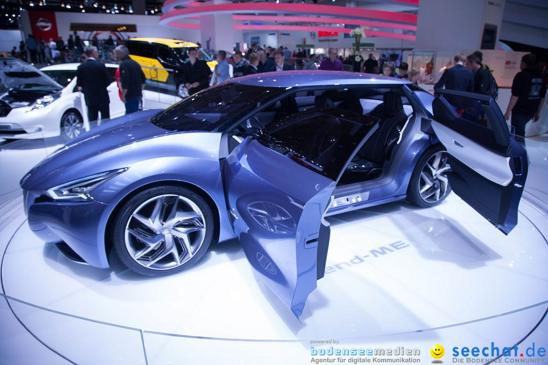 IAA - Internationale Automobil-Ausstellung: Frankfurt am Main, 15.09.2013