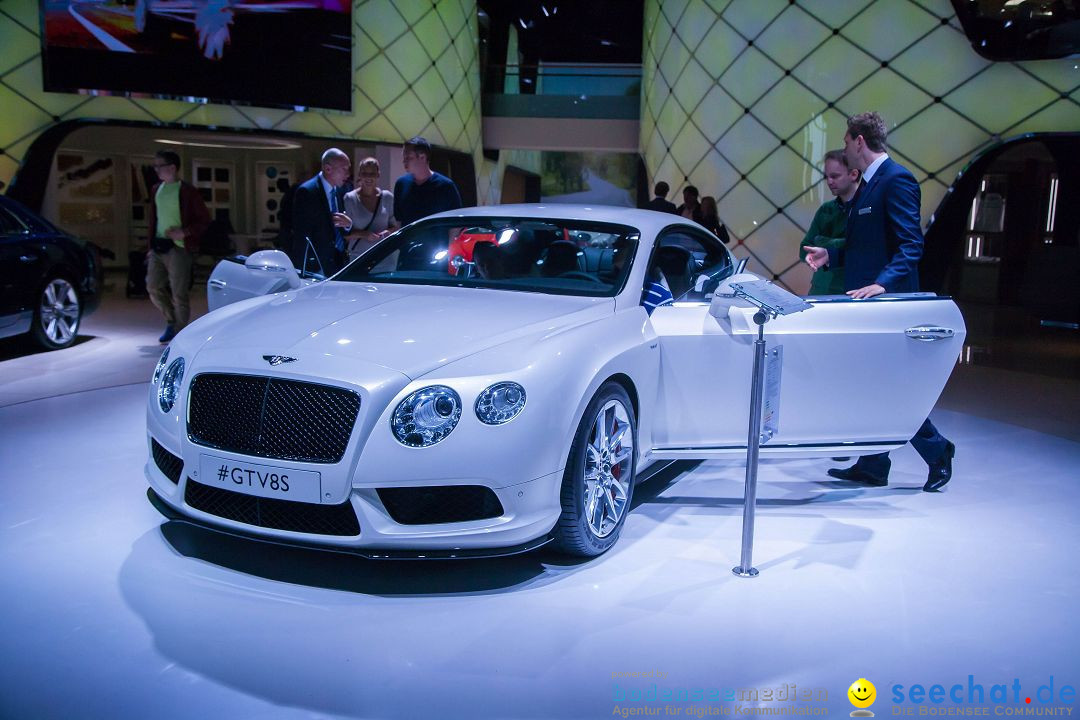 IAA - Internationale Automobil-Ausstellung: Frankfurt am Main, 15.09.2013