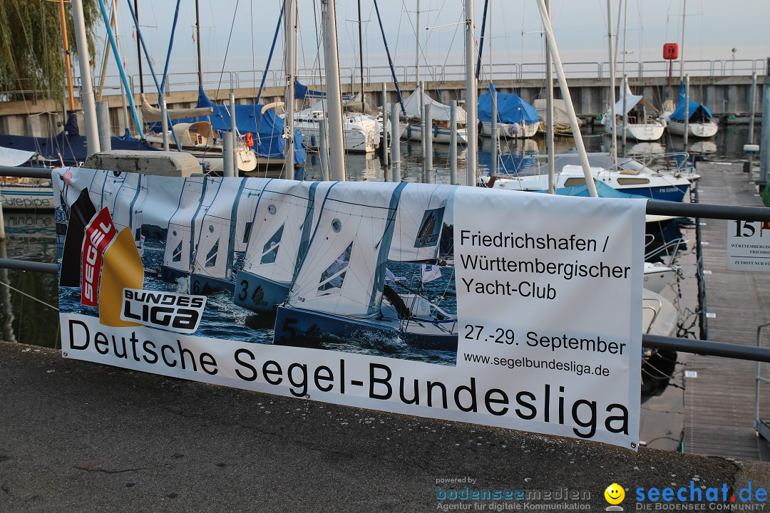 Deutsche Segel-Bundesliga: Friedrichshafen am Bodensee, 27.09.2013