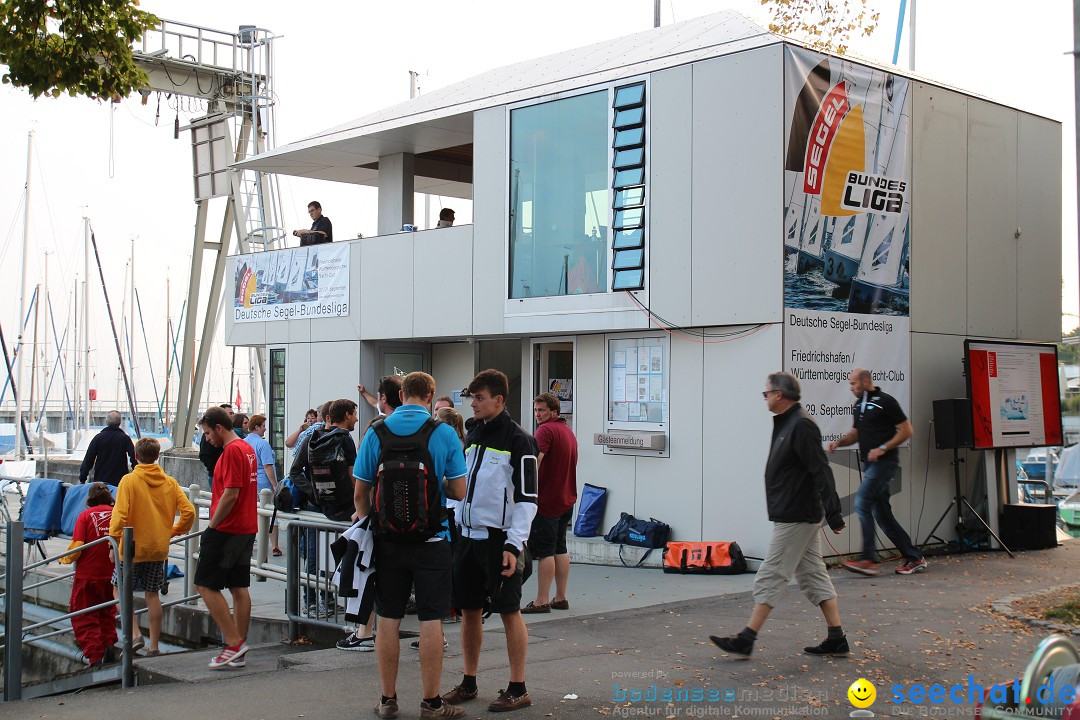 Deutsche Segel-Bundesliga: Friedrichshafen am Bodensee, 27.09.2013