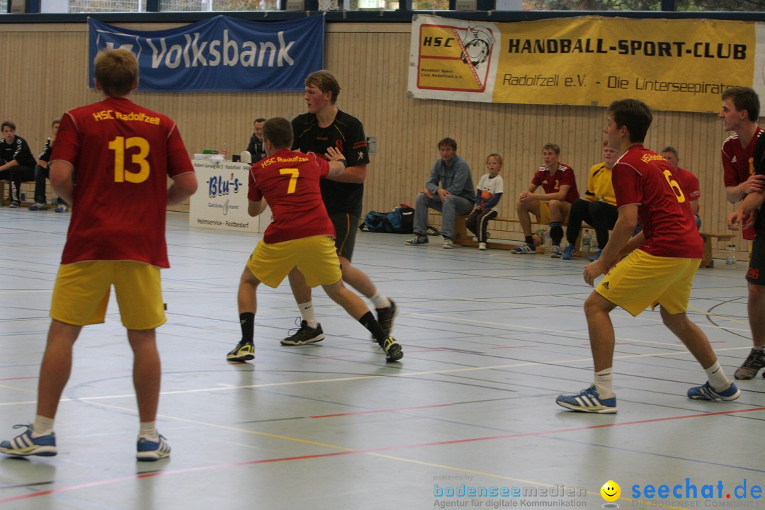 Handball Bodensee: HSC Radolfzell vs. TV Ueberlingen: Radolfzell, 20.10.13