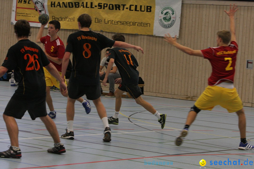 Handball Bodensee: HSC Radolfzell vs. TV Ueberlingen: Radolfzell, 20.10.13