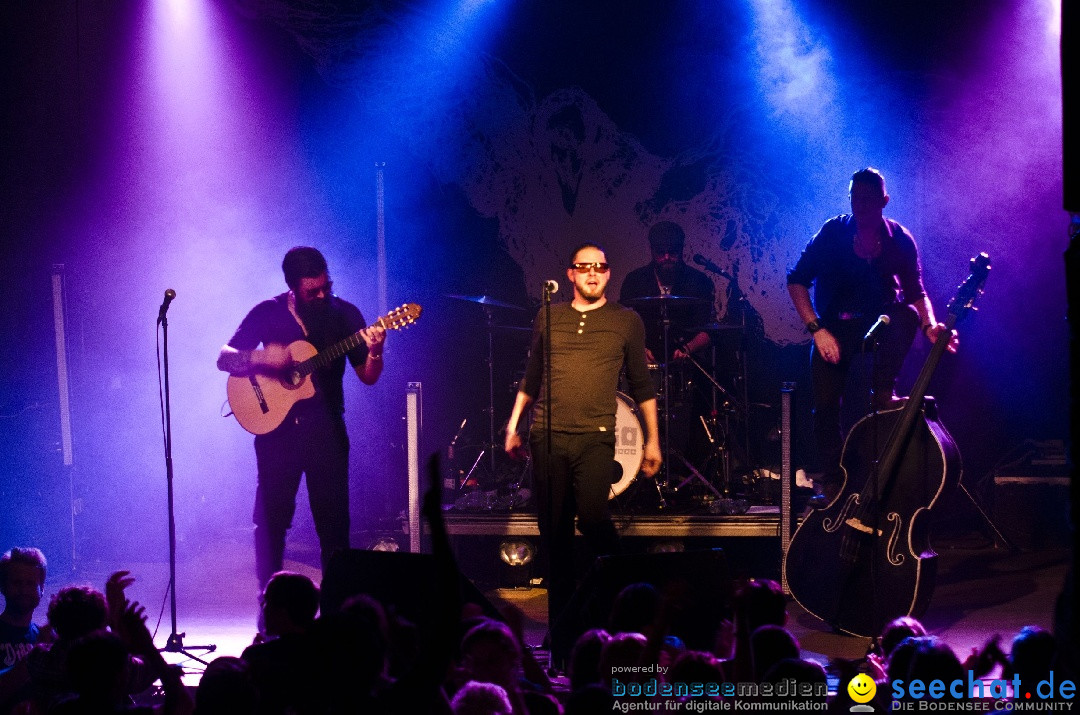 DJANGO 3000 bayerischer Gypsy-PopID: Konstanz am Bodensee, 14.11.2013