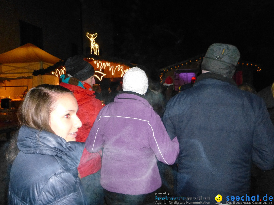 Weihnachtsmarkt: Engels Hausband, Aulendorf am Bodensee, 01.12.2013