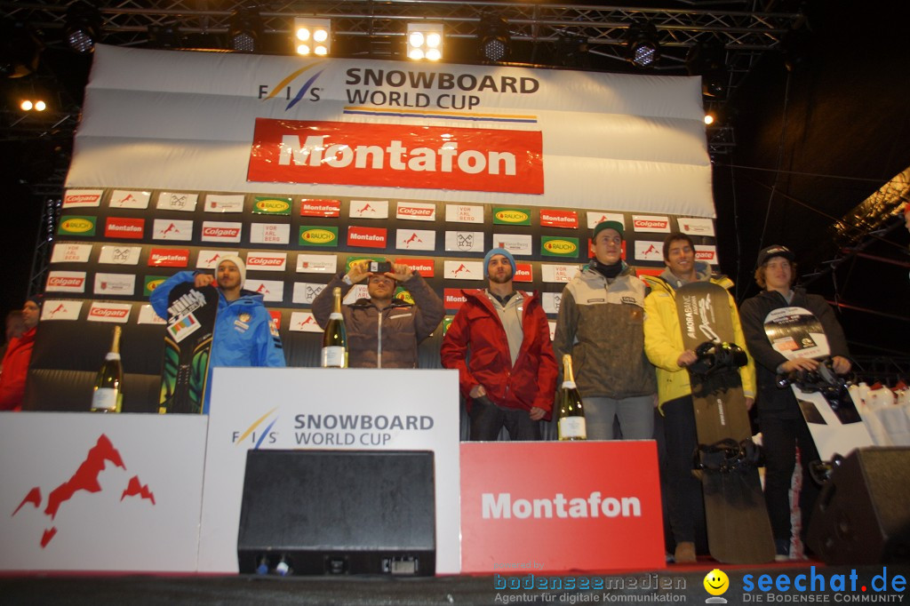 CRO Konzert auf dem FIS Snowboardcross Weltcup: Montafon, 07.12.2013