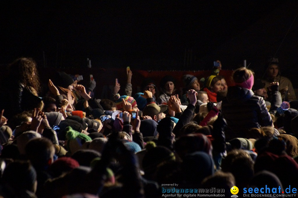 CRO Konzert auf dem FIS Snowboardcross Weltcup: Montafon, 07.12.2013