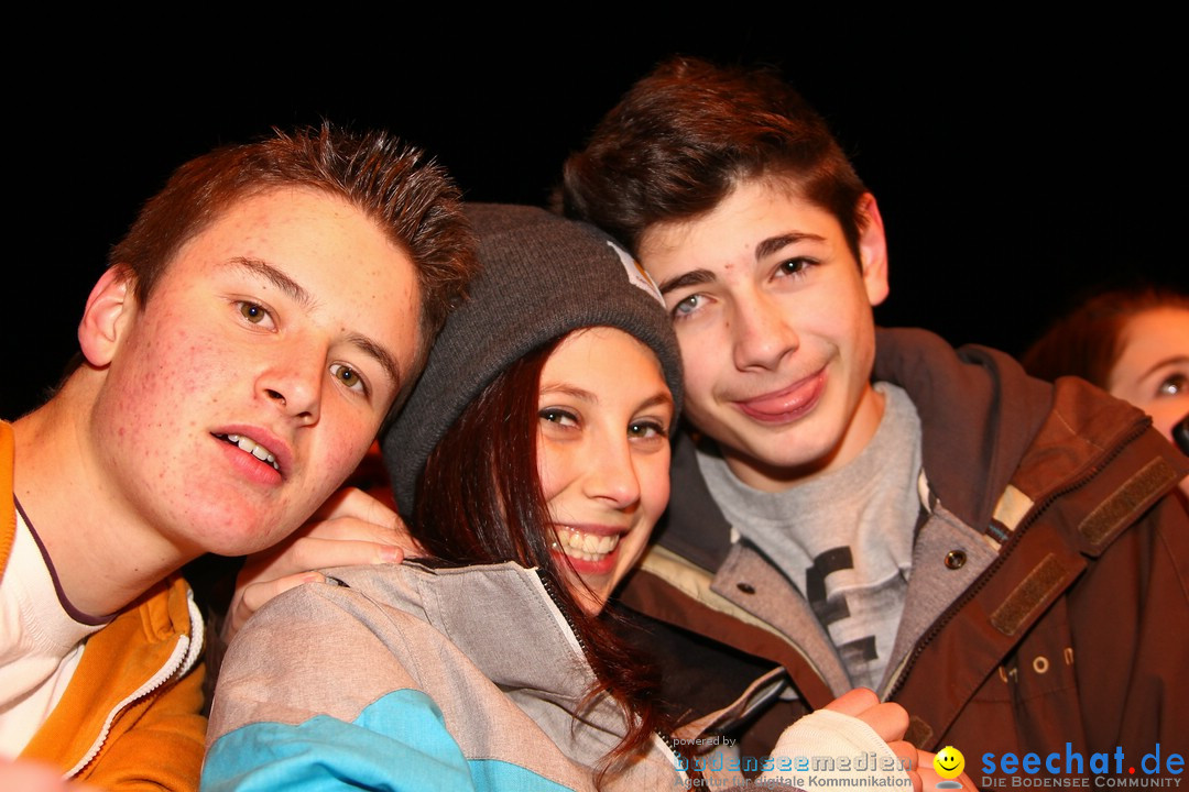 CRO Konzert auf dem FIS Snowboardcross Weltcup: Montafon, 07.12.2013