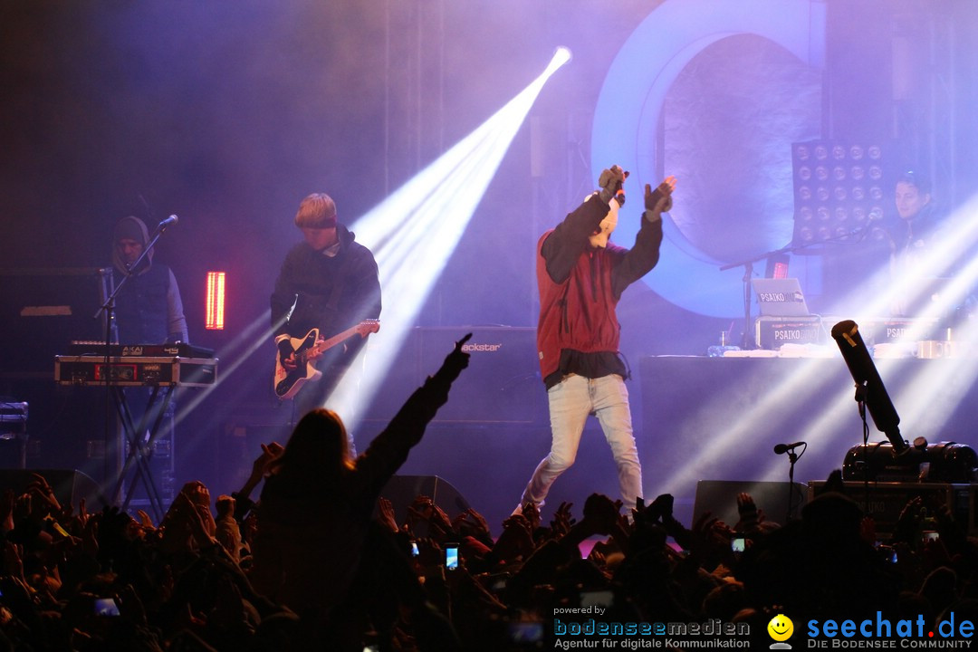 CRO Konzert auf dem FIS Snowboardcross Weltcup: Montafon, 07.12.2013