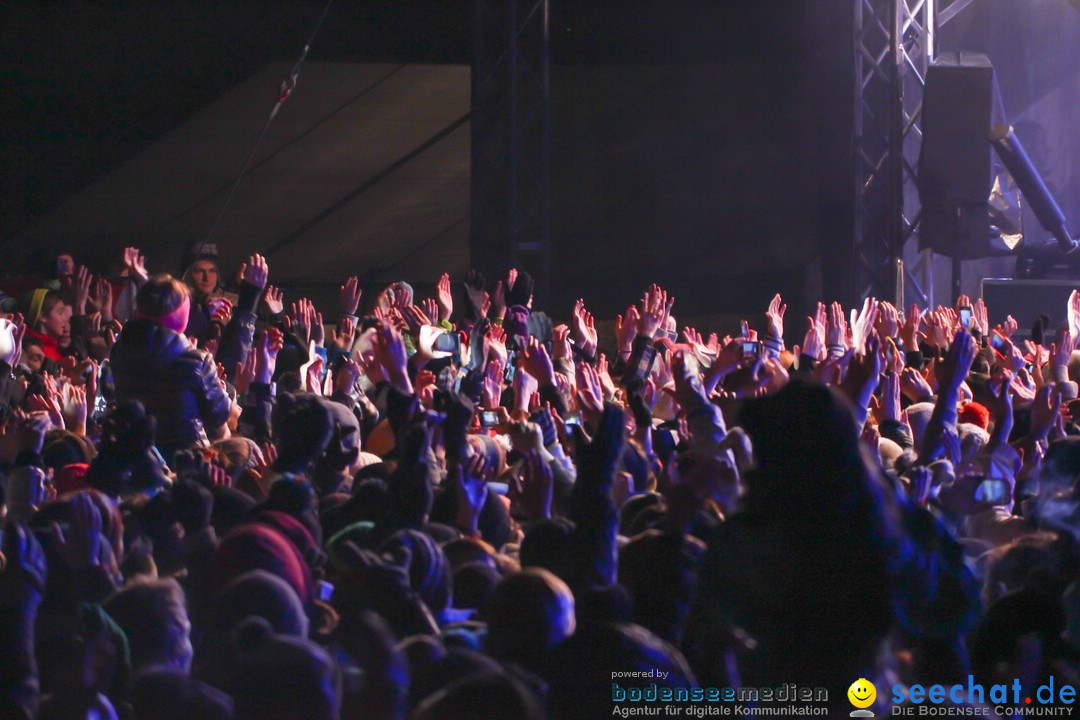 CRO Konzert auf dem FIS Snowboardcross Weltcup: Montafon, 07.12.2013