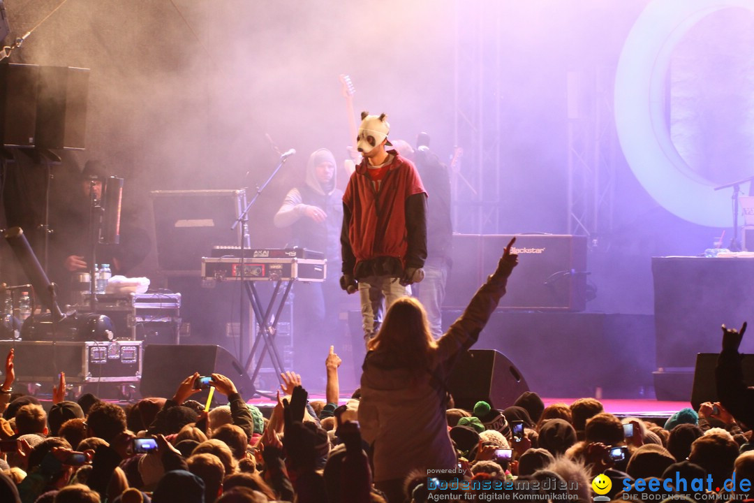 CRO Konzert auf dem FIS Snowboardcross Weltcup: Montafon, 07.12.2013