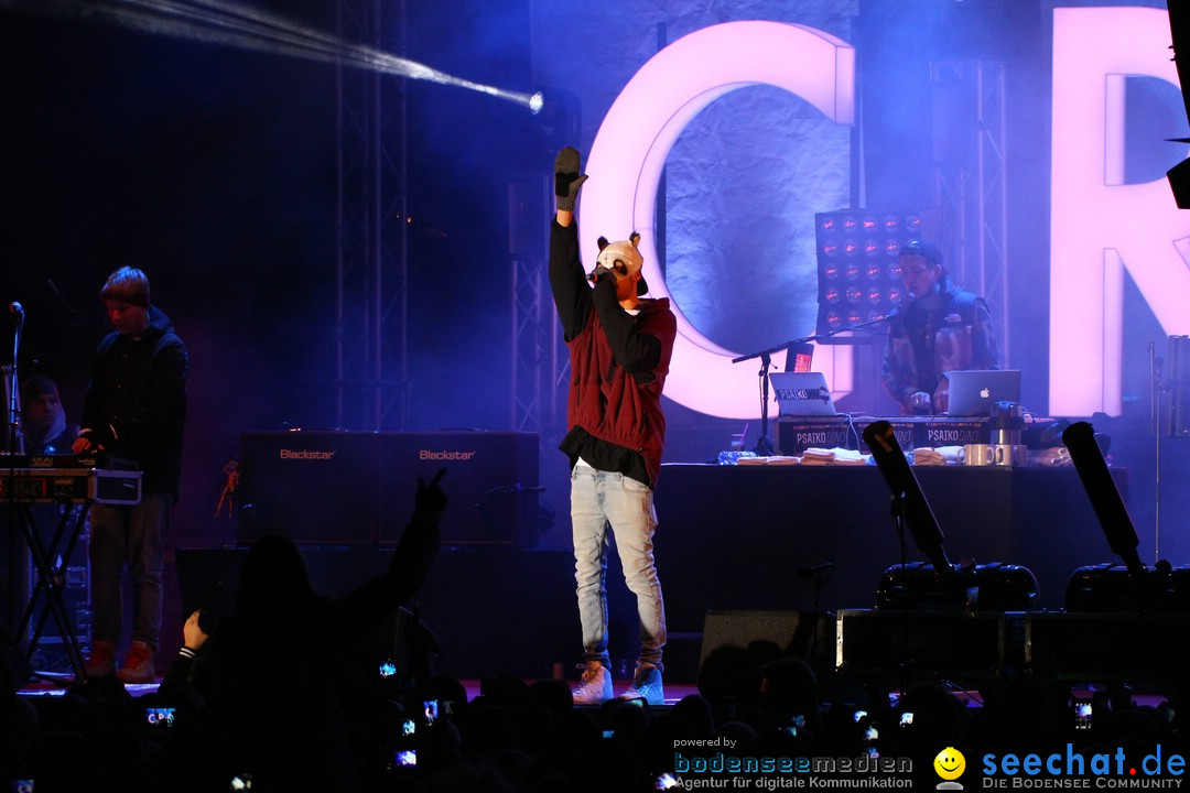 CRO Konzert auf dem FIS Snowboardcross Weltcup: Montafon, 07.12.2013