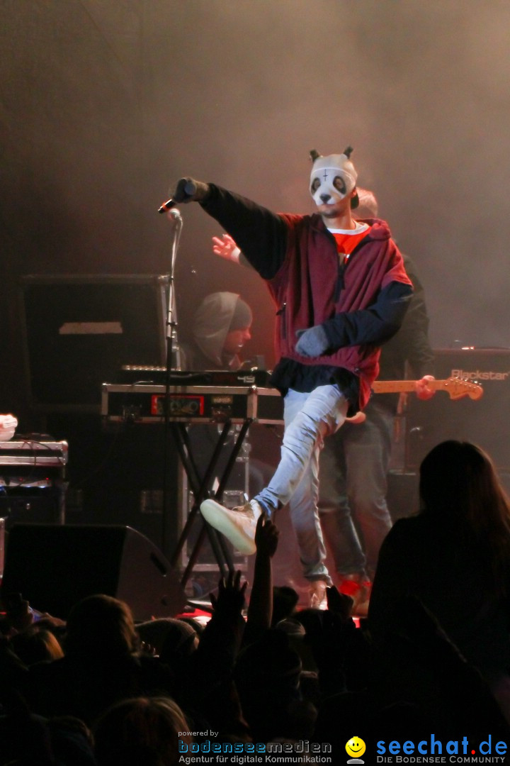 CRO Konzert auf dem FIS Snowboardcross Weltcup: Montafon, 07.12.2013