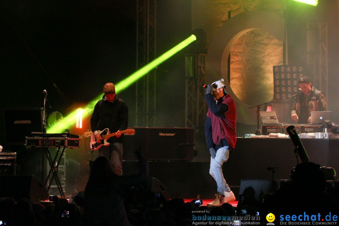 CRO Konzert auf dem FIS Snowboardcross Weltcup: Montafon, 07.12.2013
