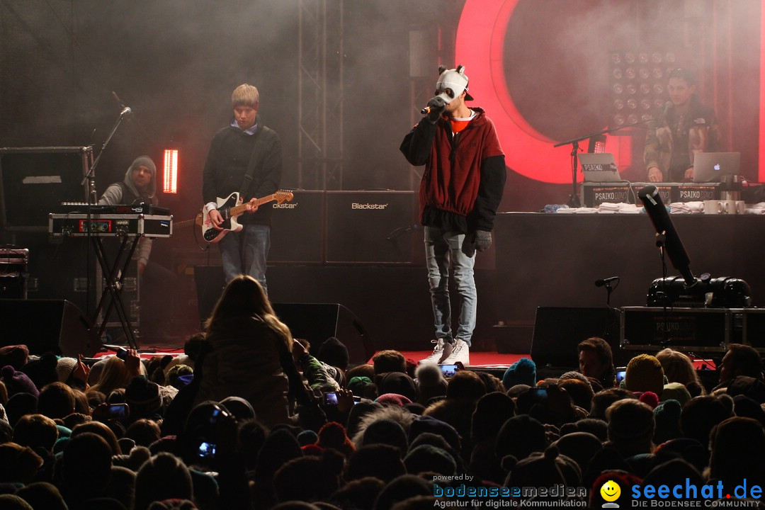 CRO Konzert auf dem FIS Snowboardcross Weltcup: Montafon, 07.12.2013